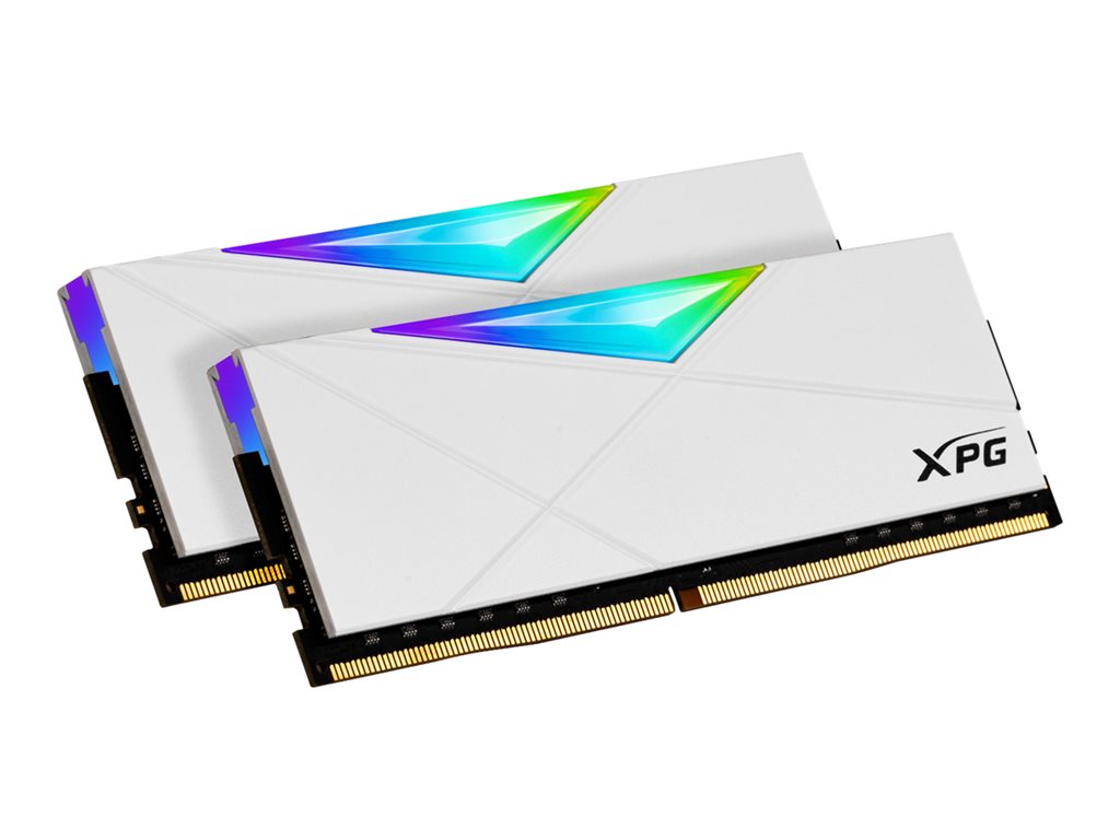 XPG SPECTRIX D50 - DDR4 - kit - 32 GB: 2 x 16 GB - DIMM 288-pin - 3200 MHz / PC4-25600 - CL16 - 1.35 V - unbuffered -