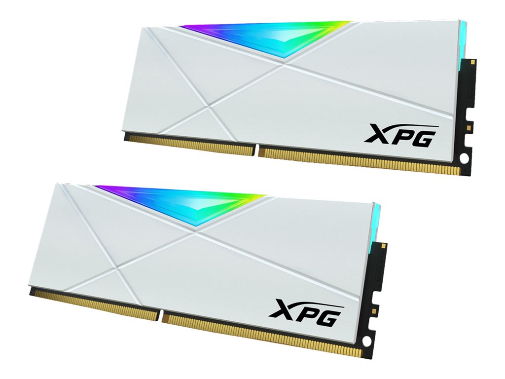 XPG SPECTRIX D50 - DDR4 - kit - 32 GB: 2 x 16 GB - DIMM 288-pin - 3200 MHz / PC4-25600 - CL16 - 1.35 V - unbuffered -