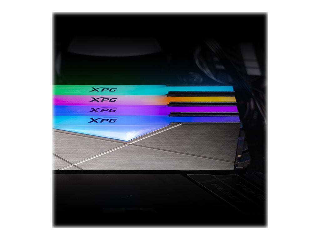 XPG SPECTRIX D50 - DDR4 - kit - 32 GB: 2 x 16 GB - DIMM 288-pin - 4133 MHz / PC4-33000 - CL19 - 1.4 V - unbuffered -