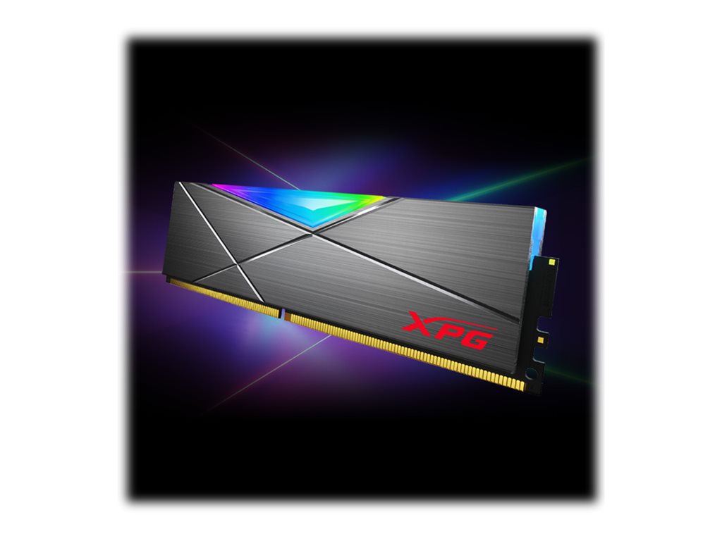 XPG SPECTRIX D50 - DDR4 - module - 16 GB - DIMM 288-pin - 3600 MHz / PC4-28800 - CL18 - 1.35 V - unbuffered - non-ECC -