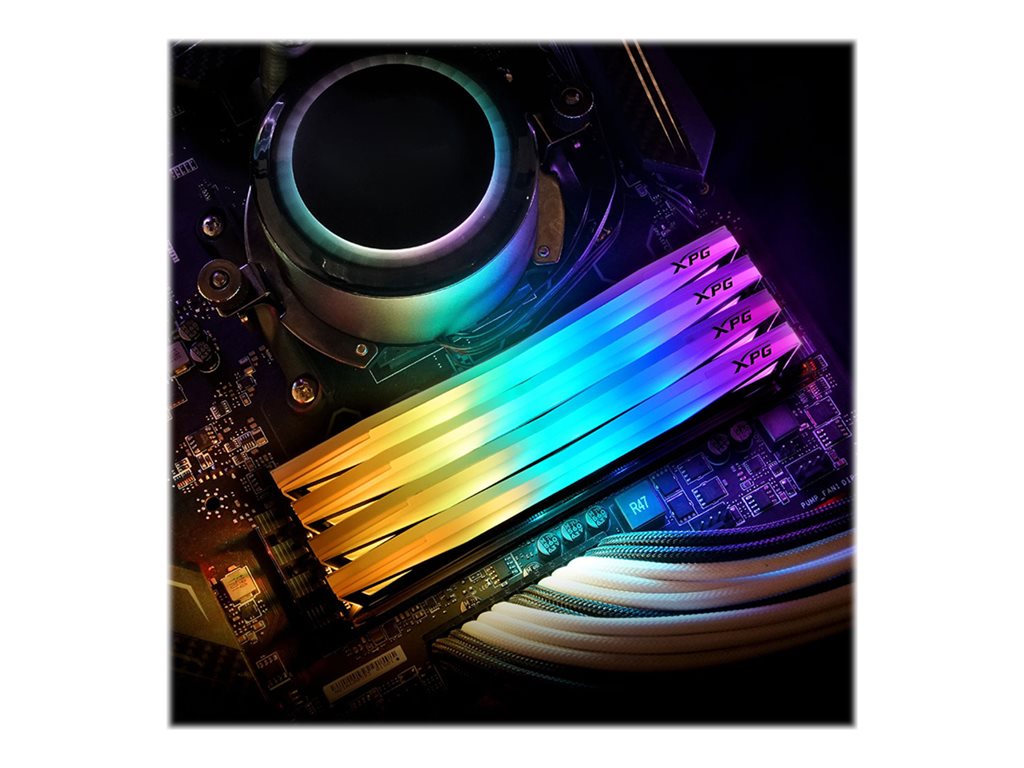 XPG SPECTRIX D60G - DDR4 - kit - 16 GB: 2 x 8 GB - DIMM 288-pin - 4133 MHz / PC4-33000 - CL19 - 1.4 V - unbuffered -