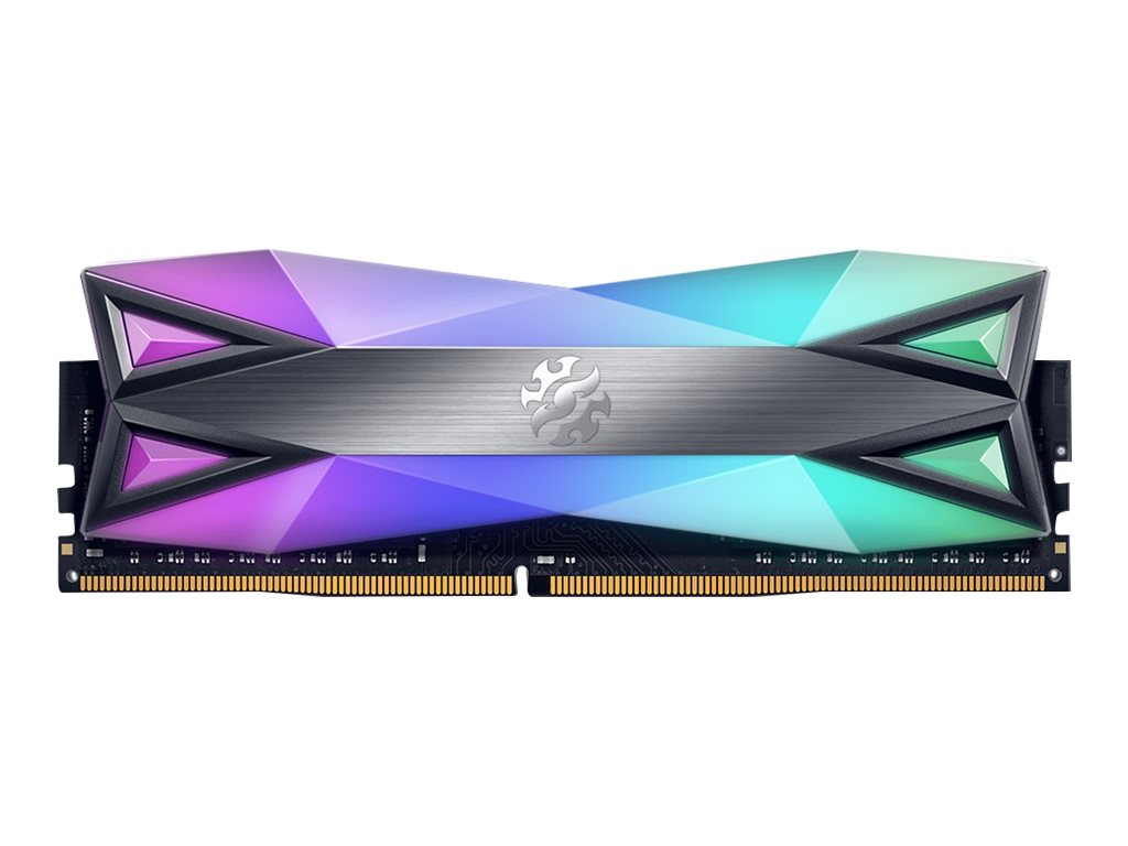 XPG SPECTRIX D60G - DDR4 - module - 16 GB - DIMM 288-pin - 3600 MHz / PC4-28800 - CL18 - 1.35 V - unbuffered - non-ECC -