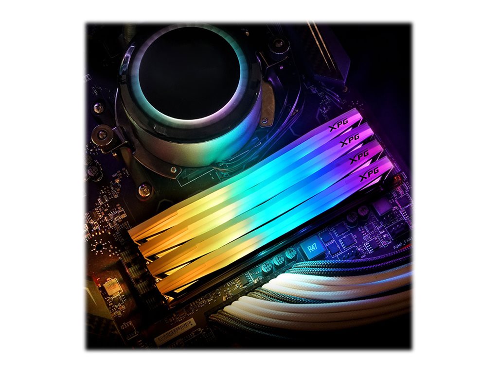 XPG SPECTRIX D60G - DDR4 - module - 8 GB - DIMM 288-pin - 3200 MHz / PC4-25600 - CL16 - 1.35 V - unbuffered - non-ECC -