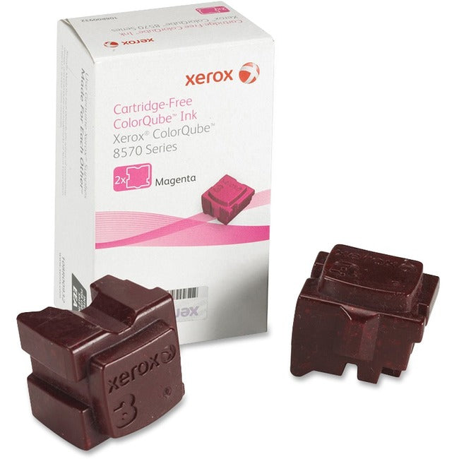 Xerox Colorqube Ink Magenta, Colorqube 8570 (2 Sticks), North America