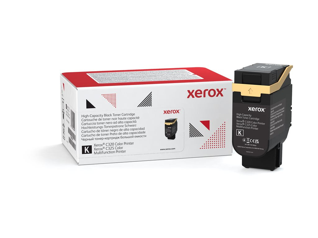 Xerox - High Capacity - black - original - box - toner cartridge - for Xerox C325 006R04831