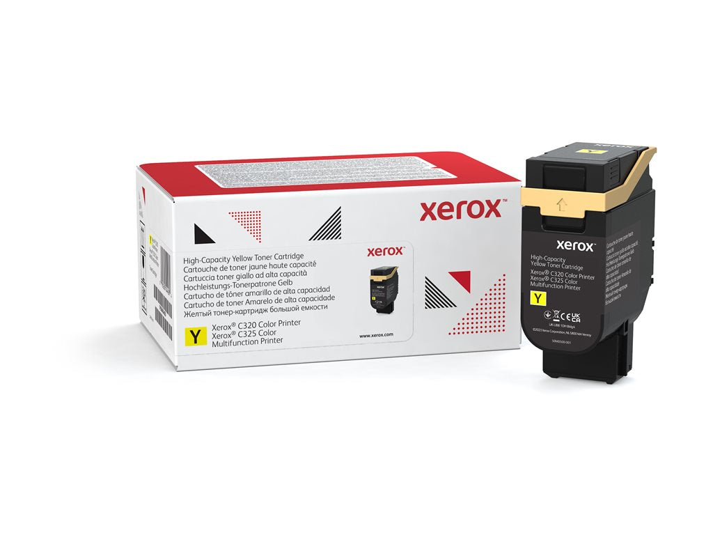 Xerox - High Capacity - yellow - original - box - toner cartridge - for Xerox C325 006R04830