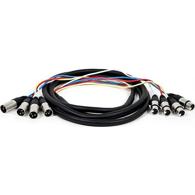 Xlr Male To Xlr Female Snake Cable 10Ft