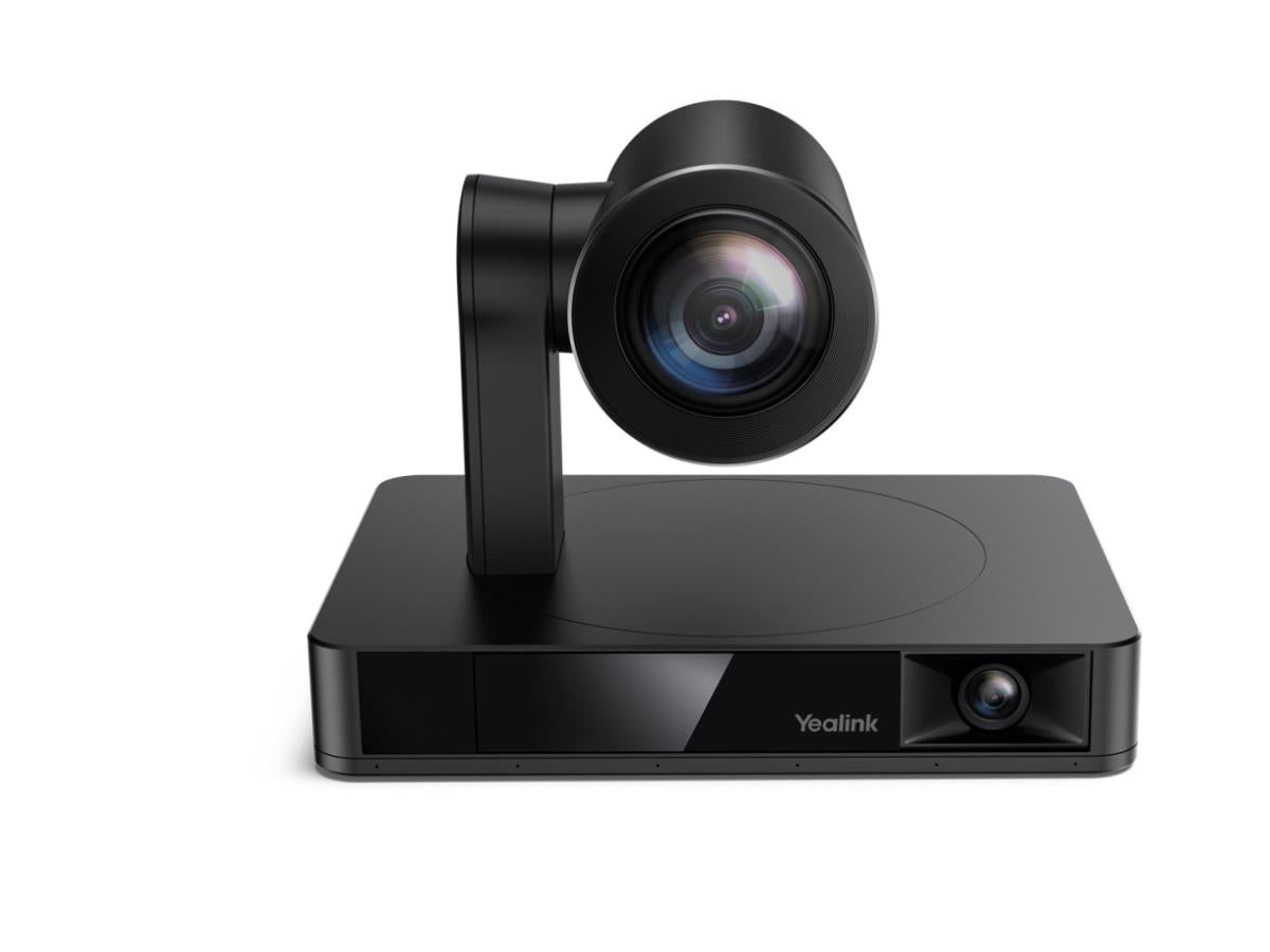 YEALINK UVC86 Black 4K Dual-Eye Intelligent Camera with VCR20 Remote for Pro Conferencing