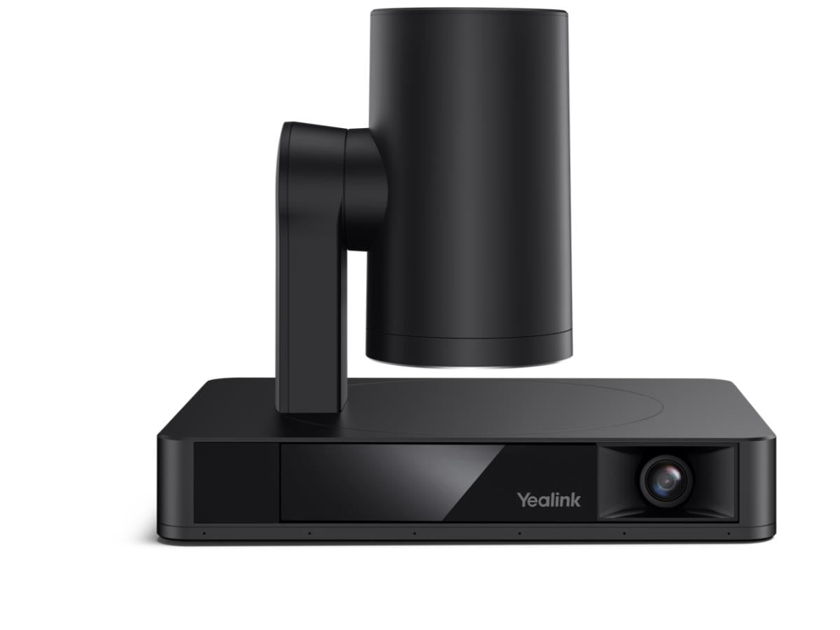 YEALINK UVC86 Black 4K Dual-Eye Intelligent Camera with VCR20 Remote for Pro Conferencing