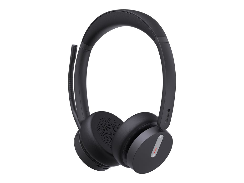 Yealink BH70 Dual - Headset - on-ear - Bluetooth - wireless - USB-C via Bluetooth adapter - black - Certified for Microsoft Teams BH70 DUAL TEAMS USB-C