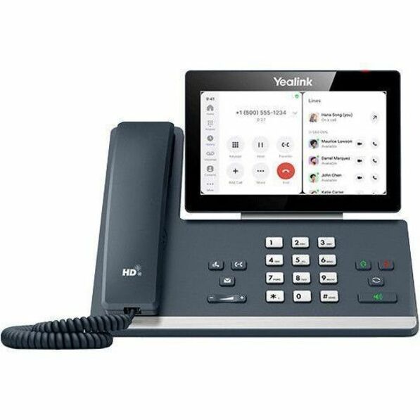 Yealink MP58 IP Phone - Corded - Corded - Bluetooth, Wi-Fi - Wall Mountable, Desktop - Classic Gray