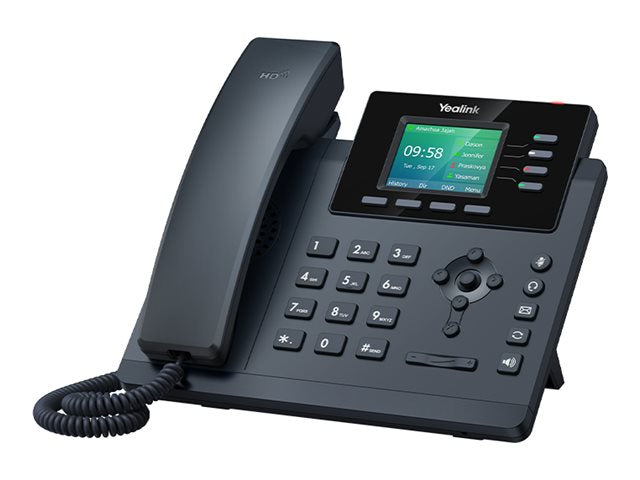 Yealink SIP-T34W - VoIP phone with caller ID - 5-way call capability - SIP, SIP v2, SRTP, RTCP-XR, VQ-RTCPXR - 4 lines - classic YEA-SIP-T34W
