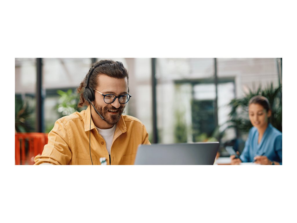 Yealink UH37 Dual - Headset - on-ear - wired - USB-C - noise isolating - black - Certified for Microsoft Teams UH37 DUAL TEAMS USB-C