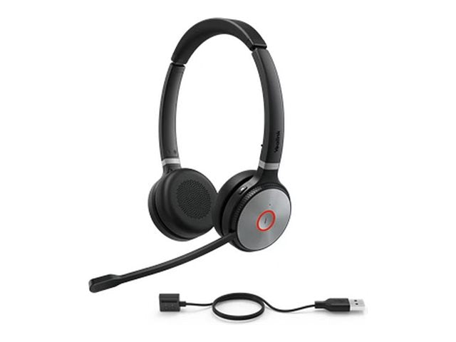 Yealink WHD622 - Headset - on-ear - DECT - wireless - black YEA-WHD622-WCC