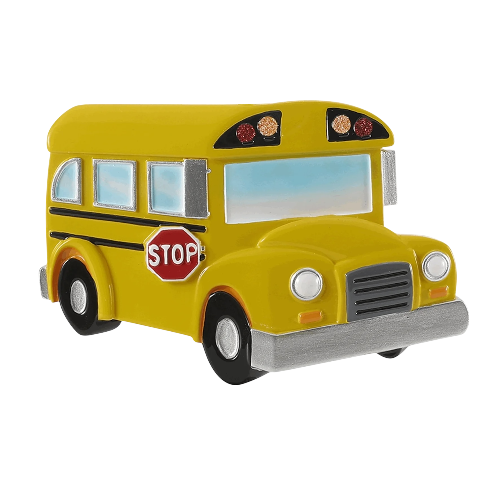 Yellow School Bus Ornament