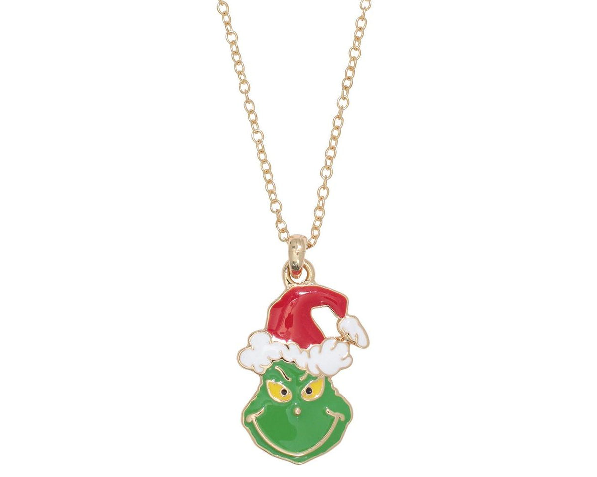 "You're A Mean One... Mr. Grinch" Necklace - 18 Inches