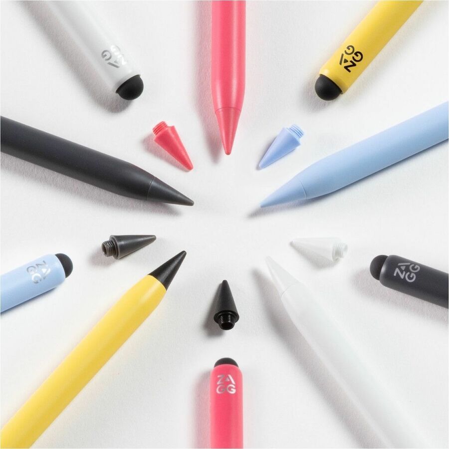 ZAGG Pro Stylus 2 - Capacitive Touchscreen Type Supported - Active - Replaceable Stylus
