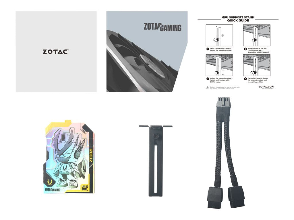 ZOTAC GAMING GeForce RTX 4070 AMP AIRO - Graphics card - GeForce RTX 4070 - 12 GB GDDR6X - PCIe 4.0 x16 - 3 x DisplayPort, HDMI ZT-D40700F-10P