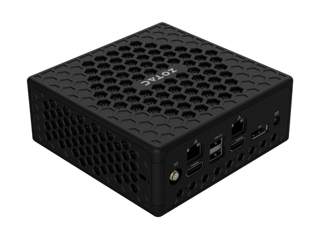 ZOTAC ZBOX C Series CI337 nano - Barebone - mini PC 1 x N-series N100 / up to 3.4 GHz - RAM 0 GB - UHD Graphics - IEEE