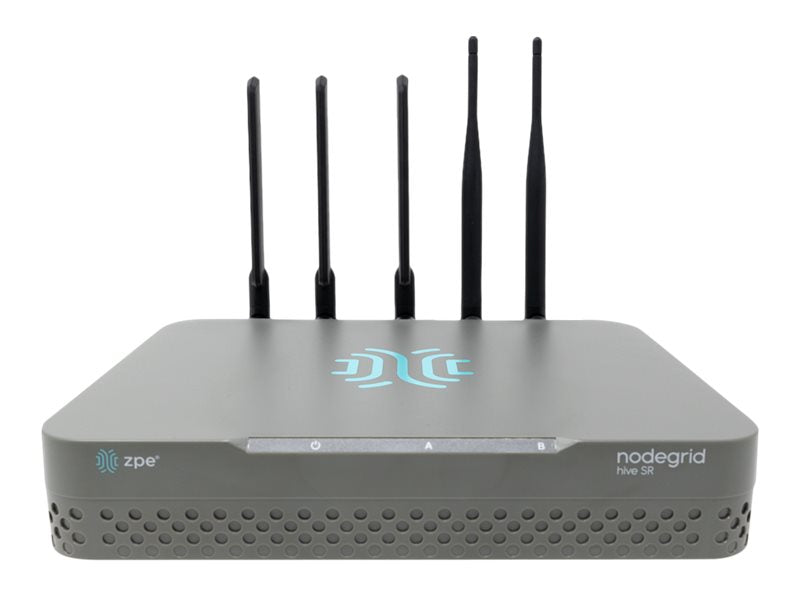 ZPE Nodegrid Hive SR - Wireless router - DSL/WWAN 4-port switch - 10GbE, 2.5GbE - WAN ports: 4 - Wi-Fi 5, Wi-Fi 6 - Bluetooth, CST-GEN-HSR-SW4G