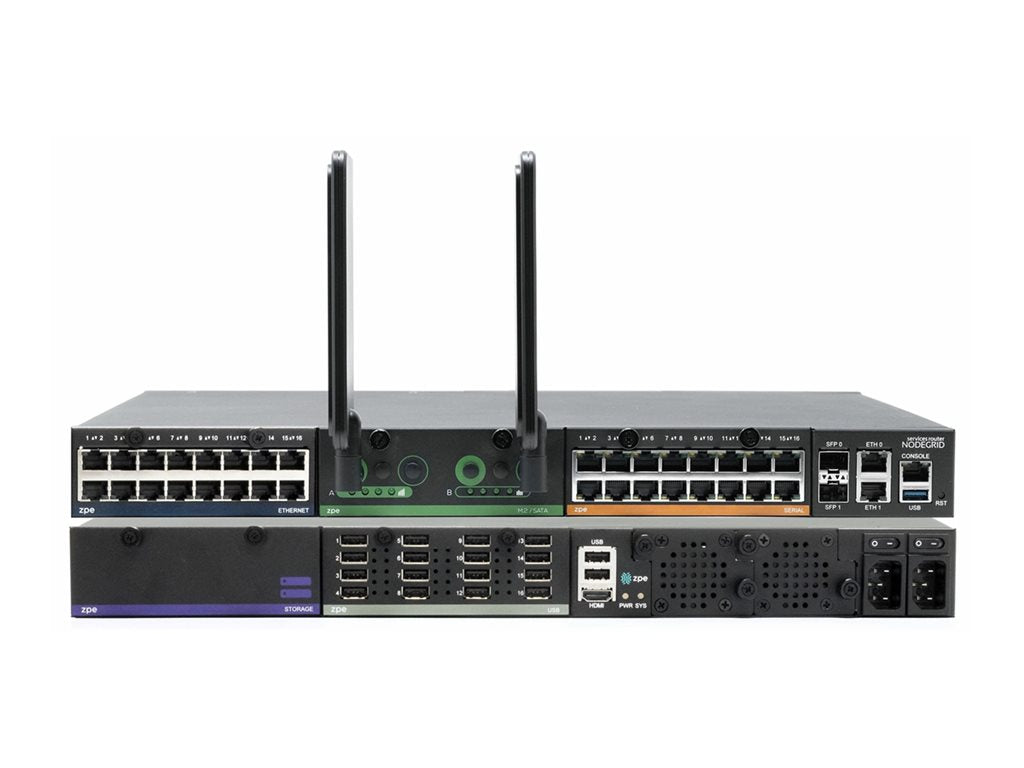 ZPE Nodegrid Net SR - Router - DSL modem 1GbE NSR-LITE-DAC