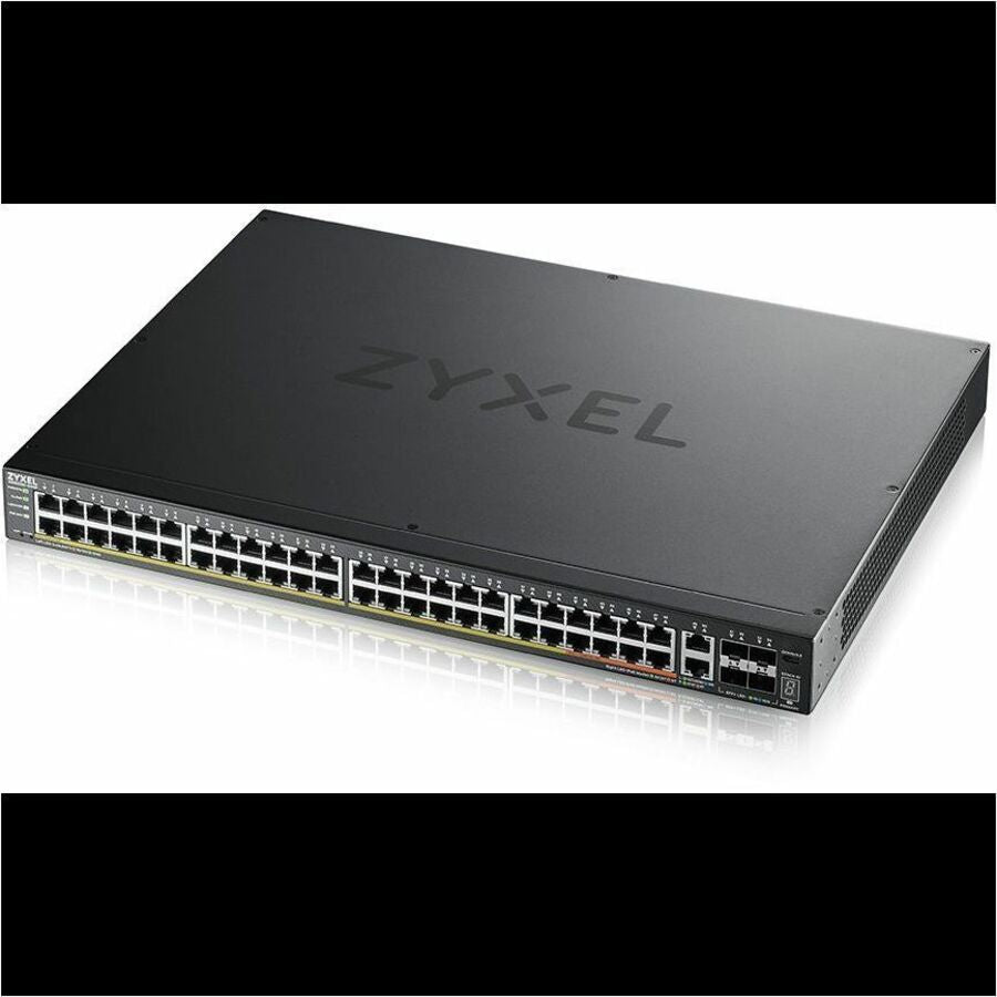 ZYXEL 48-port GbE L3 Access Switch with 6 10G Uplink - 48 Ports - Manageable - Gigabit