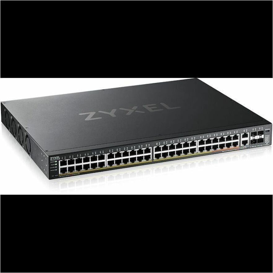 ZYXEL 48-port GbE L3 Access Switch with 6 10G Uplink - 48 Ports - Manageable - Gigabit