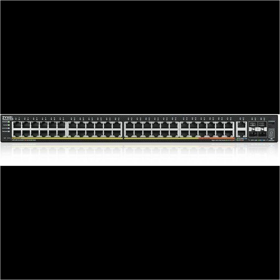 ZYXEL 48-port GbE L3 Access Switch with 6 10G Uplink - 48 Ports - Manageable - Gigabit