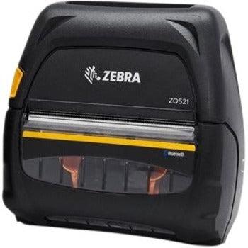 Zebra ZQ521 Mobile Direct Thermal Printer - Monochrome - Label/Receipt Print - USB - Bluetooth - Wireless LAN ZQ52-BUE1000-00