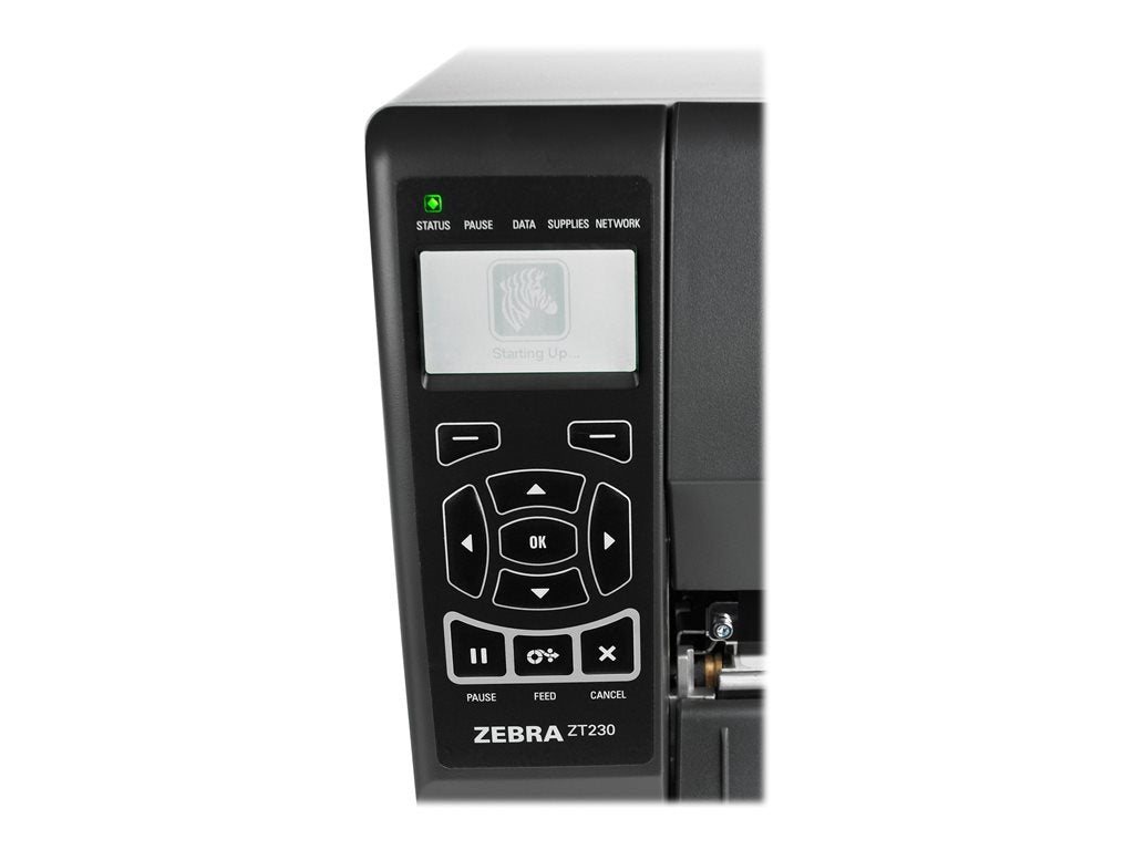 Zebra ZT230 - Label printer - direct thermal - - 203 dpi - up to 359.1 inch/min - parallel, USB, serial