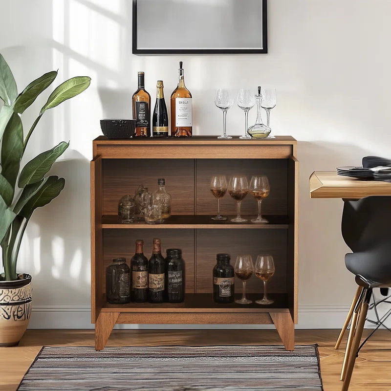 Zetes 32 Tall Accent Cabinet With Adjustable Shelf