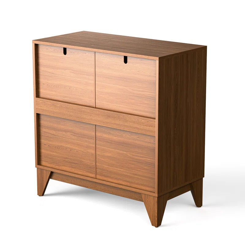 Zetes 32 Tall Accent Cabinet With Adjustable Shelf
