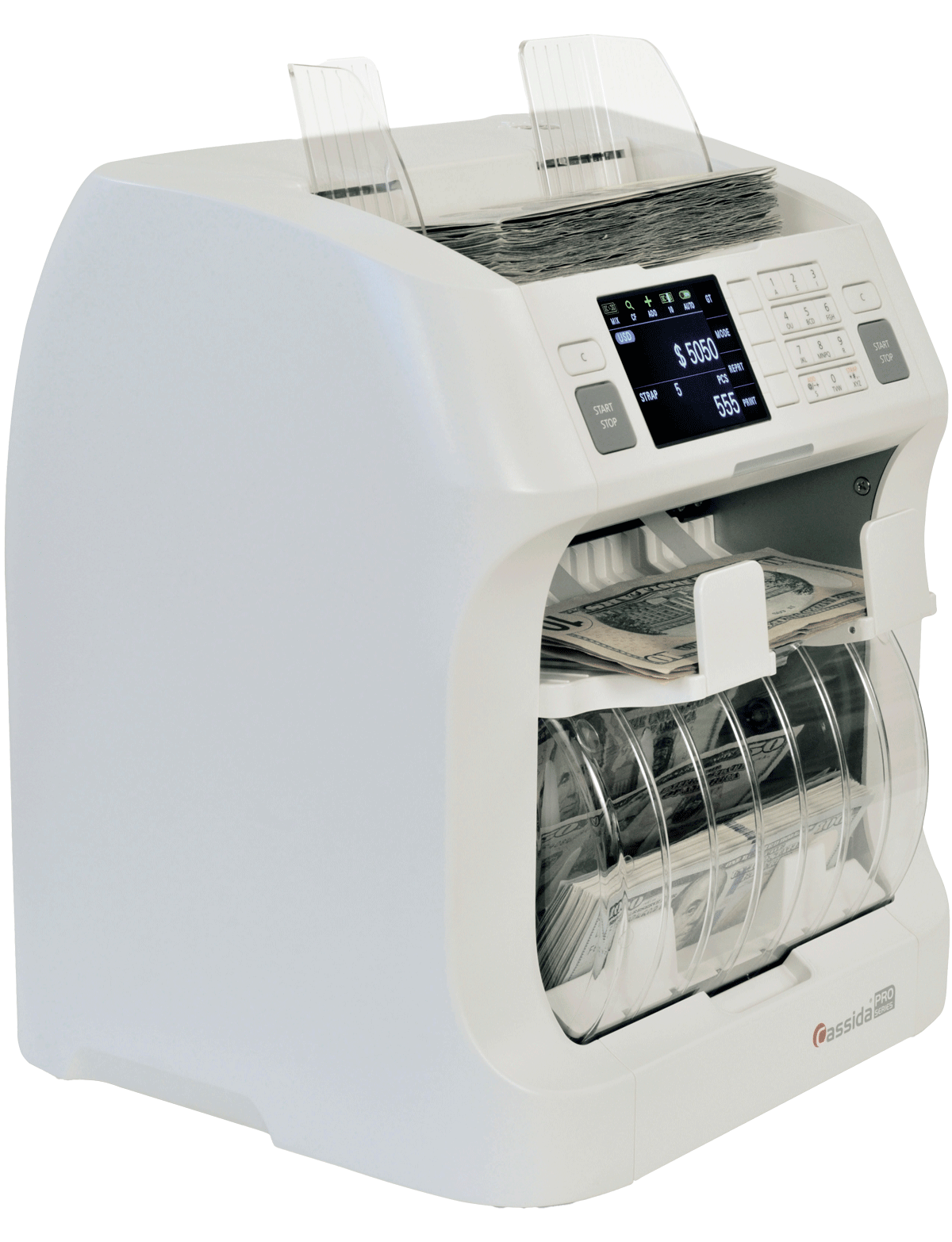 Zeus+ (2 CIS) 2-Pocket Cash Discriminator – High-Speed Mixed Denomination