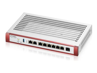 Zyxel ZyWALL USG FLEX 200H - Firewall - with 1 year License Bundle - 8 ports - 1GbE, 2.5GbE - cloud-managed - rack-mountable USGFLEX200HBUN