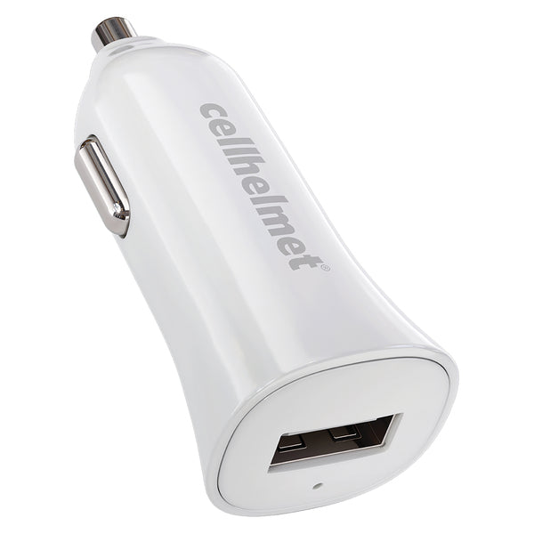 cellhelmet CAR-2.4A-W 2.4-Amp Single-USB Car Charger