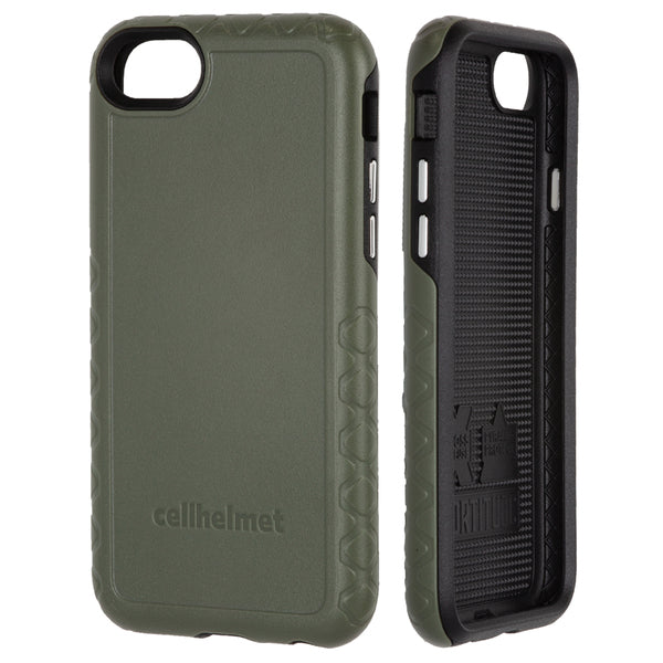 cellhelmet CHPCFO-I8-ODG Fortitude Series Case (iPhone SE 2020/8/7/6; Olive Drab