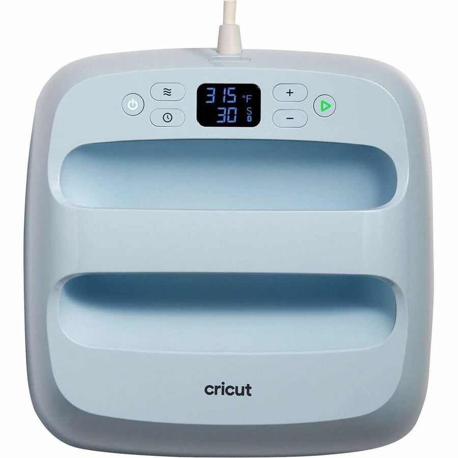 cricut EasyPress 3 - 9 in x 9 in - 7.8" Width x 13.4" Depth x 14.4" Height - Zen Blue -