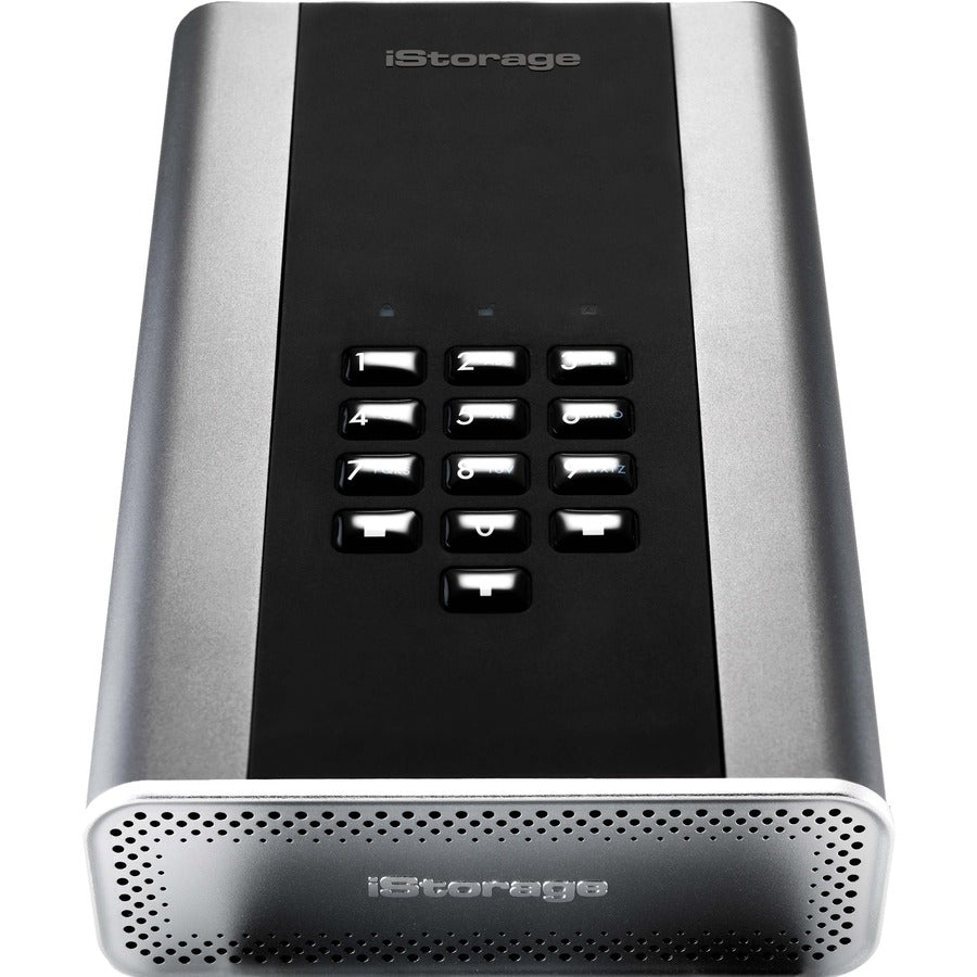 iStorage diskAshur DT2 20 TB Secure Encrypted Desktop Hard Drive | FIPS Level-3 | Password protected | Dust/Water Resistant. IS-DT2-256-20000-C-X