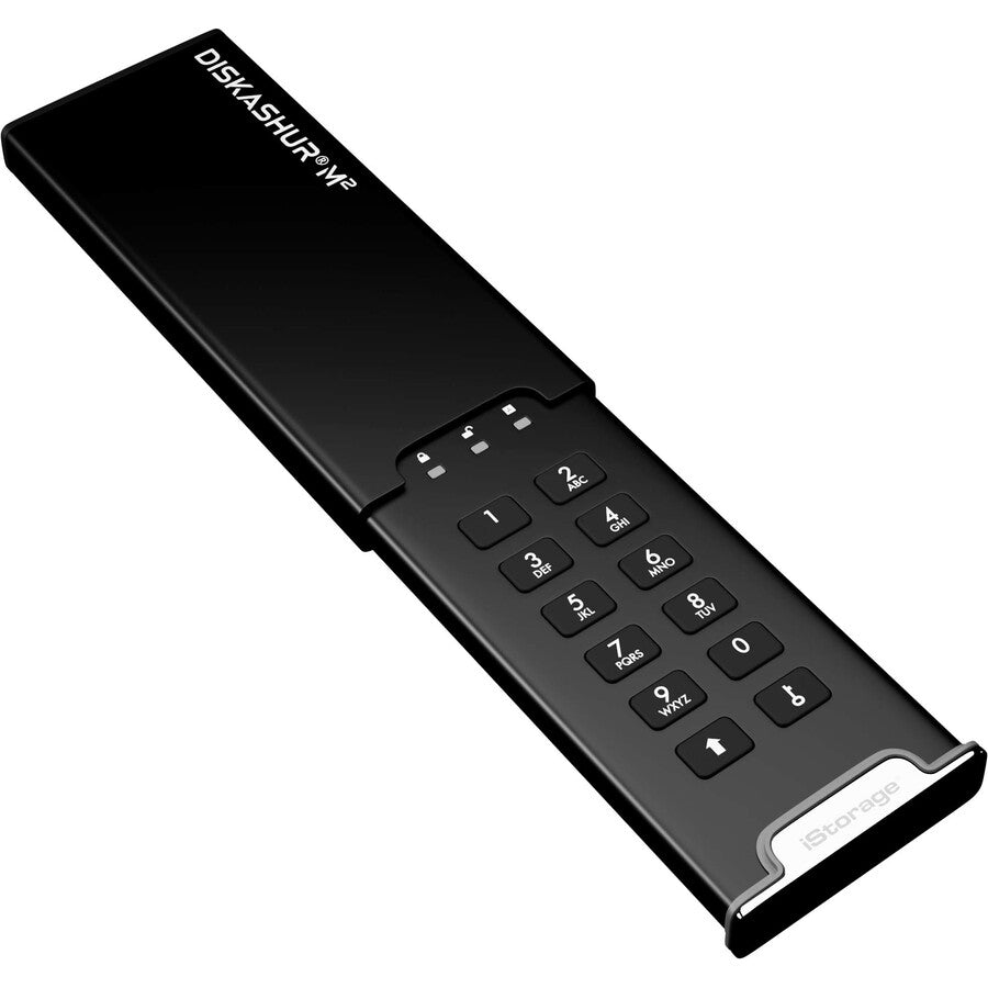 iStorage diskAshur M2 SSD 500 GB | PIN authenticated | hardware encrypted | USB 3.2 | Ultra-fast | FIPS compliant | Rugged & Portable. IS-DAM2-256-500