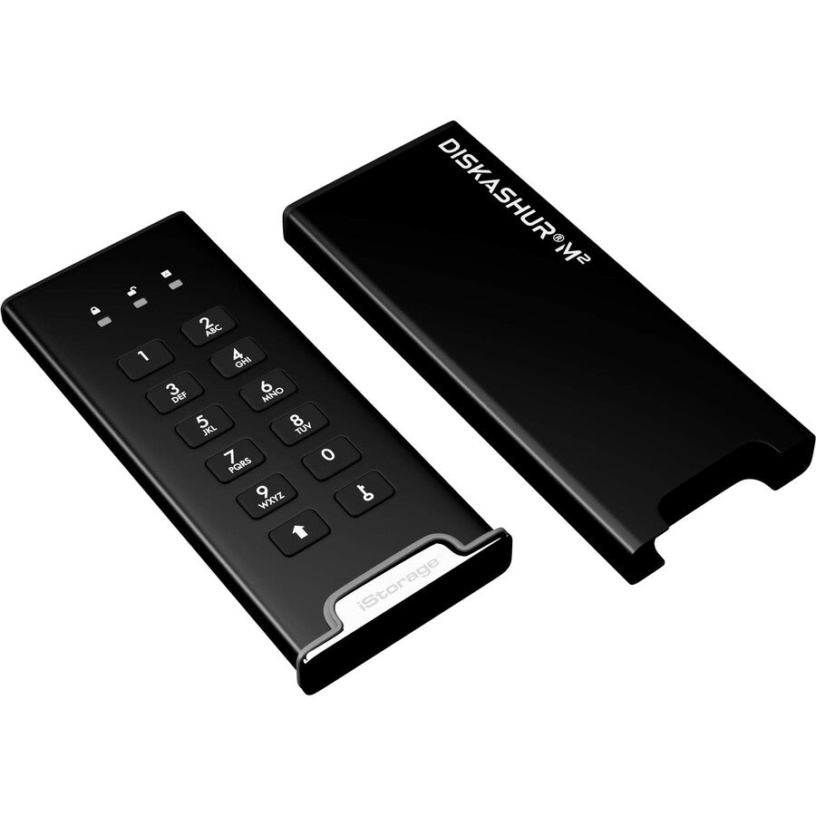 iStorage diskAshur M2 SSD 500 GB | PIN authenticated | hardware encrypted | USB 3.2 | Ultra-fast | FIPS compliant | Rugged & Portable. IS-DAM2-256-500