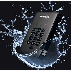 iStorage diskAshur PRO2 SSD 2 TB Secure Solid State Drive | FIPS Level 3 | Password Protected | Dust/Water-resistant. IS-DAP2-256-SSD-2000-C-X