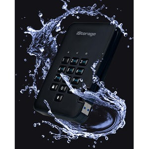 iStorage diskAshur2 SSD 2 TB Secure Portable Solid State Drive | Password protected |Dust/Water Resistant | Hardware encryption. IS-DA2-256-SSD-2000-B
