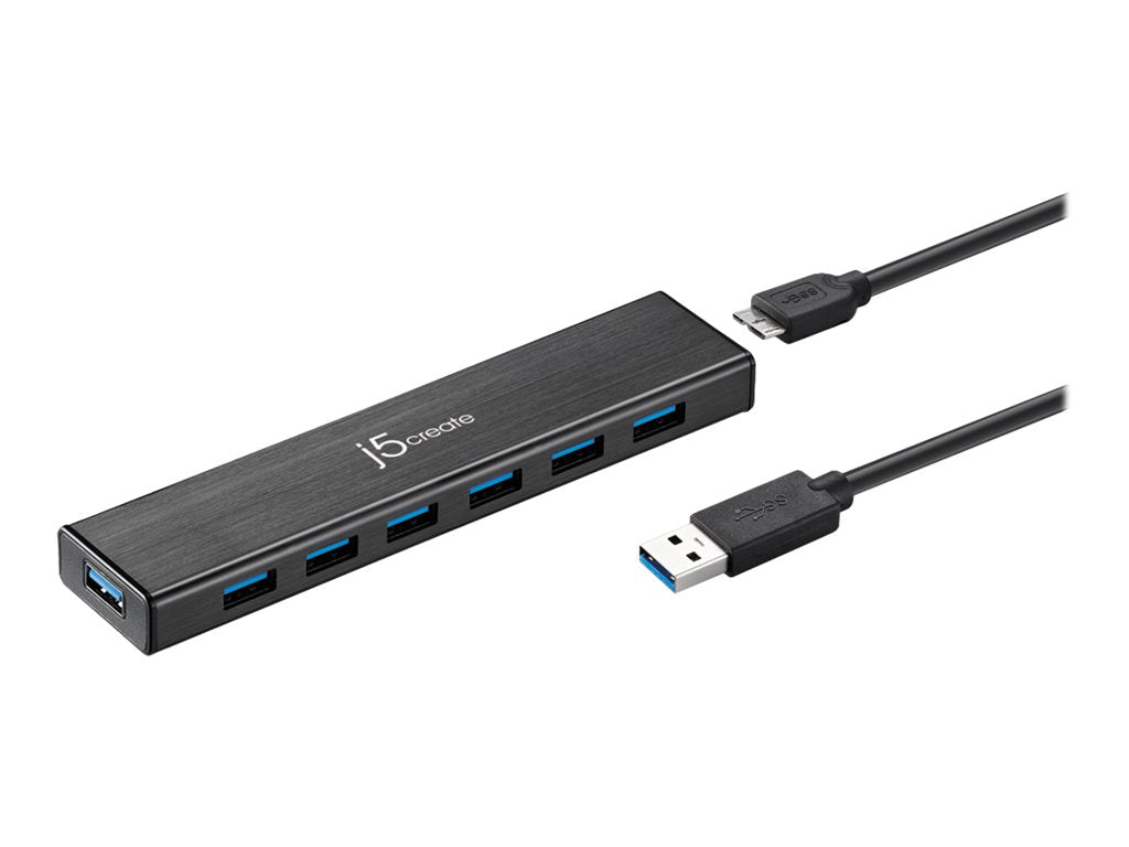 j5create JUH377 USB 3.0 7-Port Hub