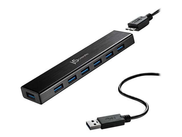 j5create JUH377 USB 3.0 7-Port Hub