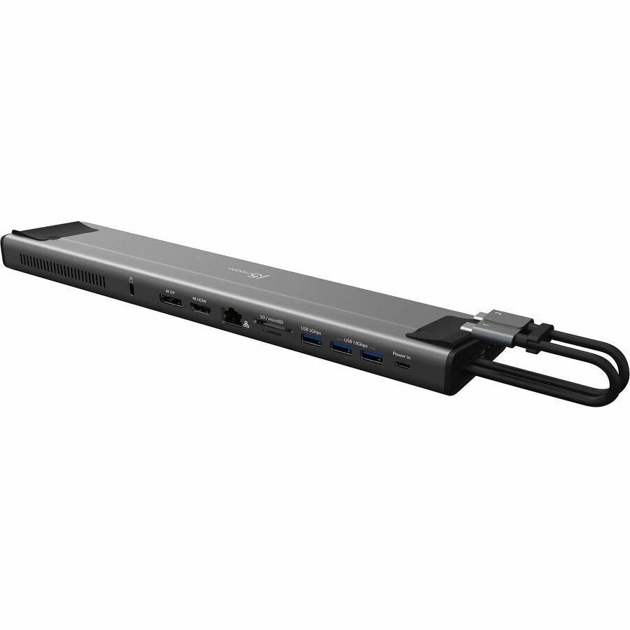 j5create M.2 NVMe USB-C Gen 2 Docking Station - for Notebook/Tablet/Monitor - Memory Card