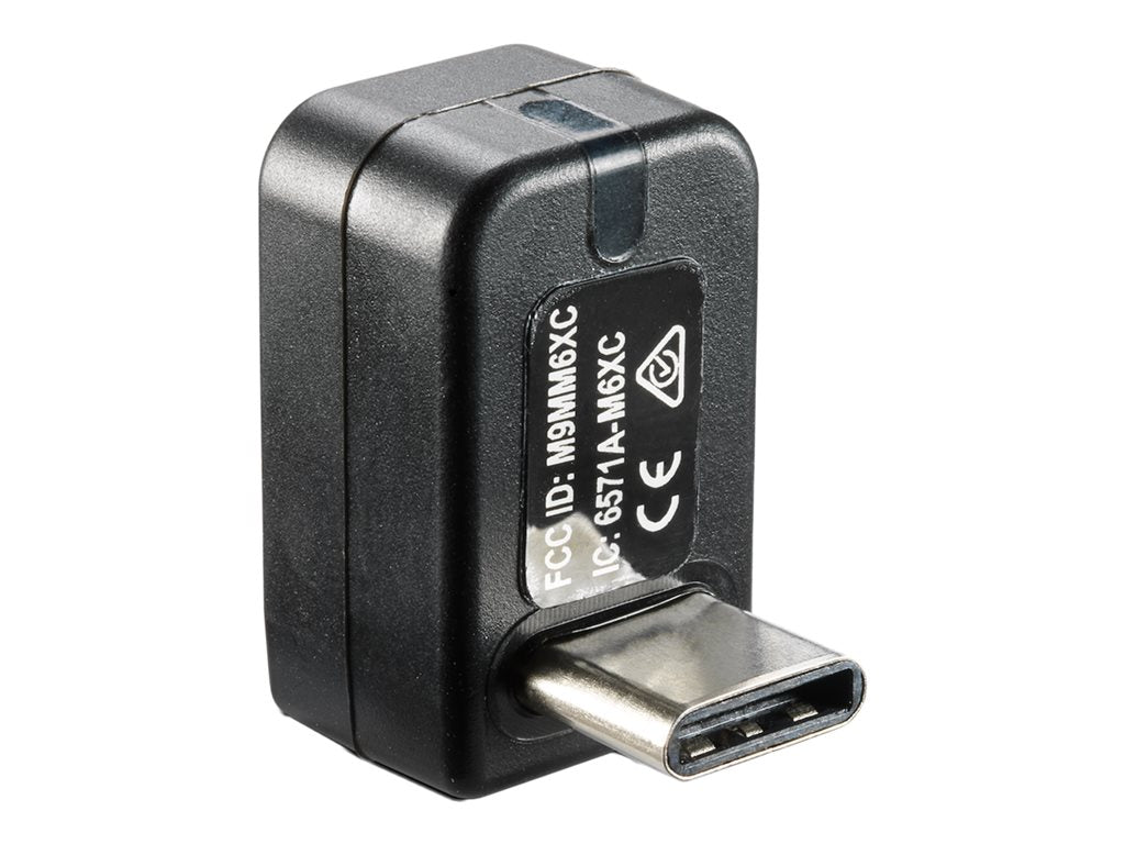 rf IDEAS WAVE ID Nano Keystroke HID iCLASS SE & Seos Black Vertical USB-C Reader - RF proximity reader - USB-C - black