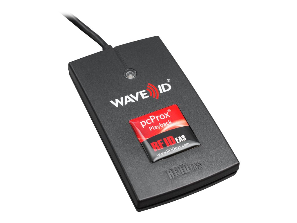 rf IDEAS WAVE ID Playback MIFARE Black Reader - RFID reader - USB RDR-7585AKU