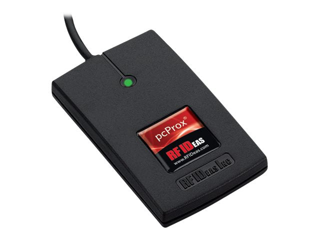 rf IDEAS WAVE ID Solo SDK HID Black Reader - RF proximity reader - USB - 125 KHz - black RDR-6082AKU-C16
