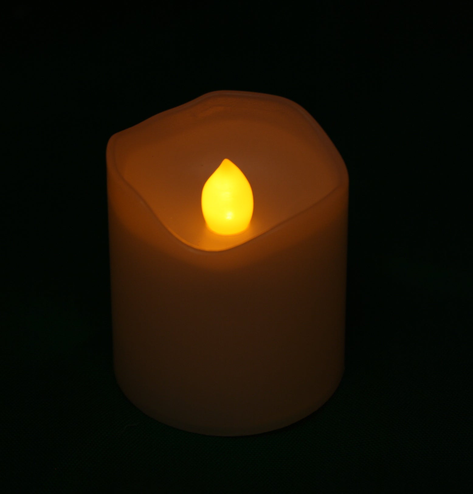 Battery-Operated Flickering LED Votive Candle