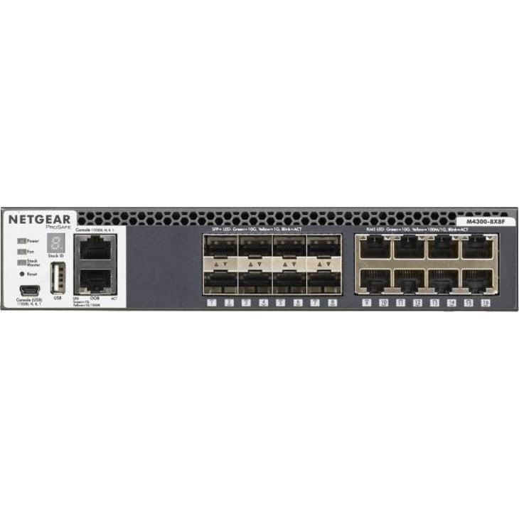 10G Stackable Managed Switch - Enterprise Layer 3 Network Switch with SFP+ | tecisoft.com XSM4316S-100NES